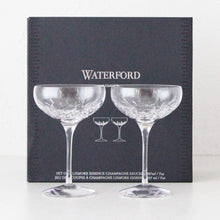 WATERFORD  |  LISMORE ESSENCE CHAMPAGNE SAUCER  |  SET OF 2