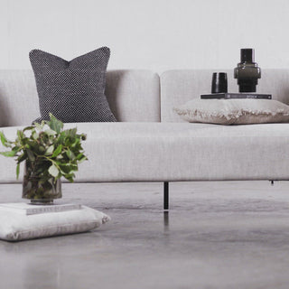 40% FINAL SALE  |  LAST TWO  |  COSTERA 3 SEATER SOFA  |  JOVAN DOVE NATURAL